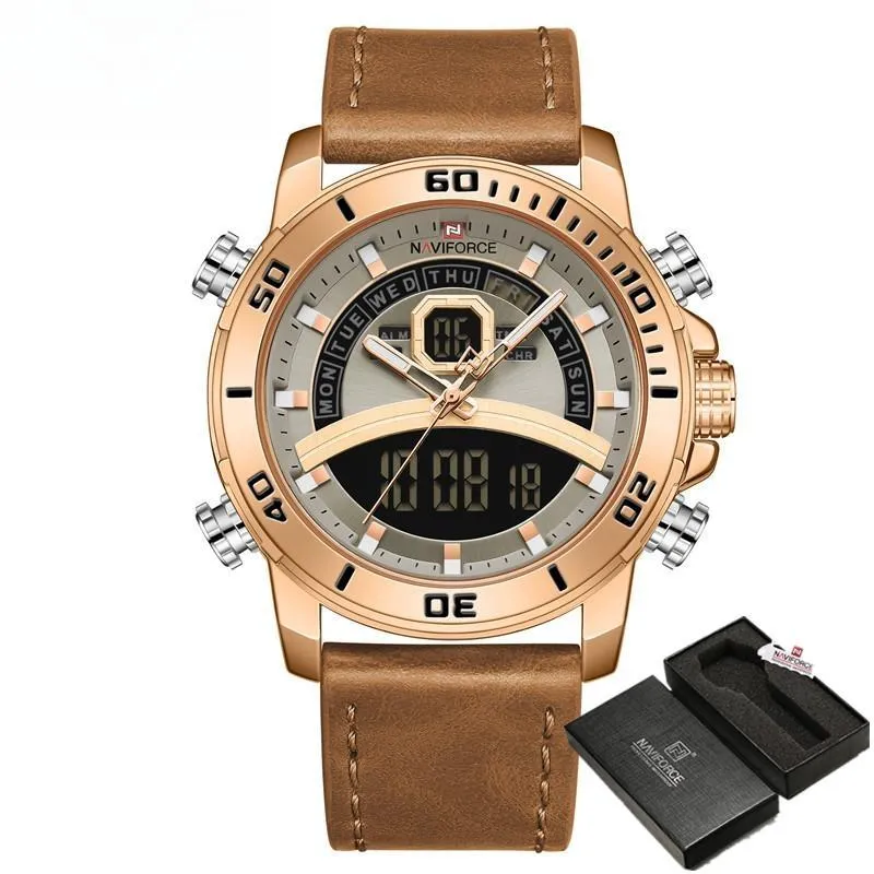 Sport Watches Men Waterproof Digital Military Quartz Wristwatch