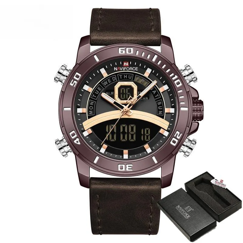 Sport Watches Men Waterproof Digital Military Quartz Wristwatch