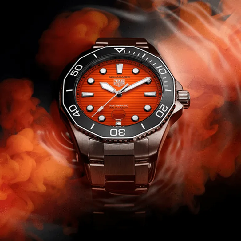 Tag Heuer Aquaracer Professional 300 Orange Diver