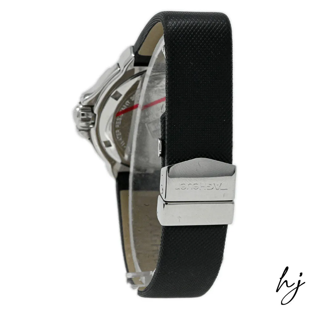 Tag Heuer Ladies Formula 1 Quartz Stainless Steel 37mm White Stick & Arabic Numeral Watch Reference #: WAC1215