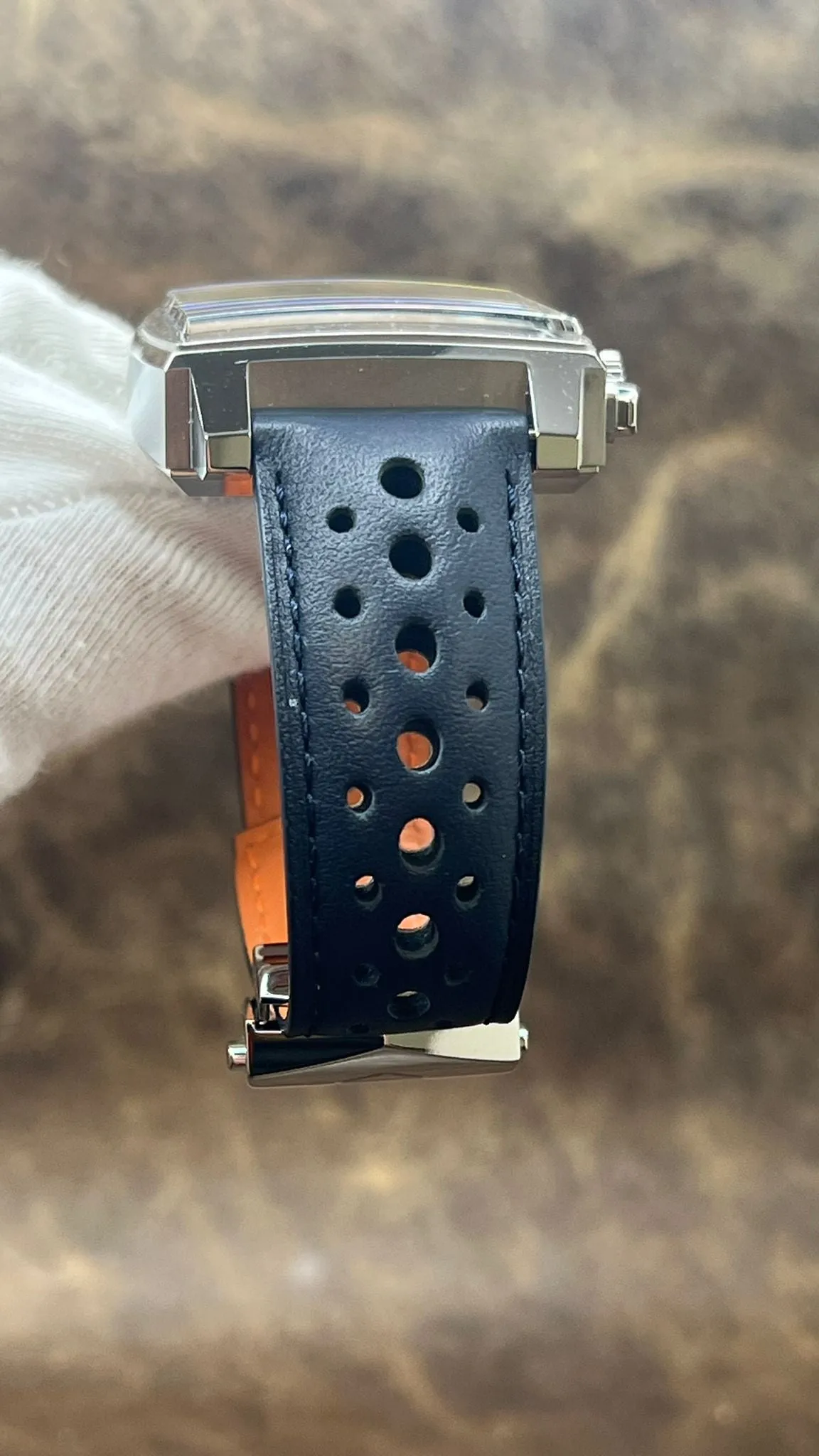 TAG Heuer Monaco Gulf CBL2115 Blue & orange Dial Automatic Men's Watch