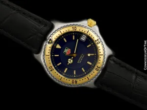 TAG Heuer Professional SEL Sport Elegance Mens Midsize Automatic Diver Watch - Stainless Steel & 18K Gold