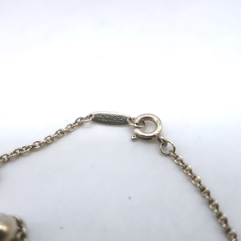 Tiffany & Co. Elsa Peretti Five Teardrop Charm Bracelet Sterling Silver
