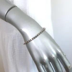 Tiffany & Co. Venetian Link Bracelet Sterling Silver Size Medium