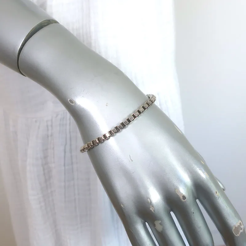 Tiffany & Co. Venetian Link Bracelet Sterling Silver Size Medium