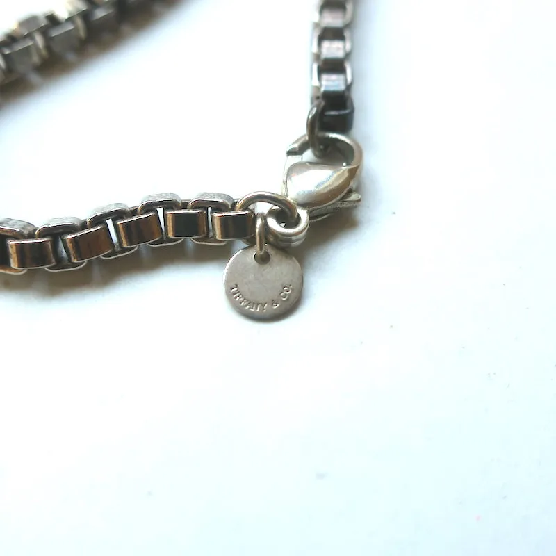 Tiffany & Co. Venetian Link Bracelet Sterling Silver Size Medium