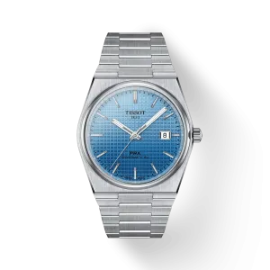 Tissot PRX Powermatic 80, Ice Blue Chameleon Dial, 40mm (T1374071135101)