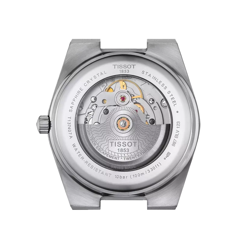 Tissot PRX Powermatic 80, Ice Blue Chameleon Dial, 40mm (T1374071135101)