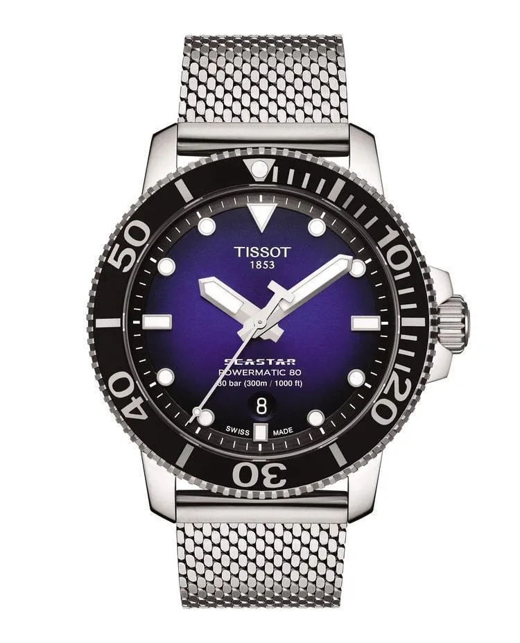 Tissot Seastar 1000 Powermatic 80 Automatic Men's Watch T1204071104102
