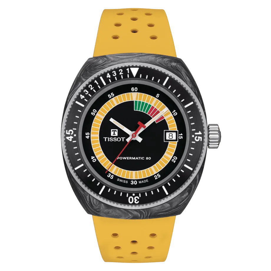 Tissot Sideral S Yellow Powermatic 80 Men's Watch T1454079705700