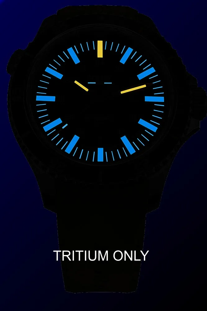 Traser P67 Fine Swiss Automatic Dive Watch, T100 Tritium, Gray Dial, Steel Bracelet- 110332
