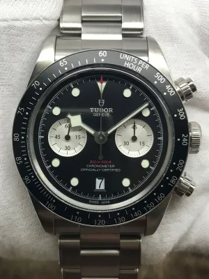 Tudor Black Bay Chrono 79360N Black Panda Dial Automatic Men's Watch