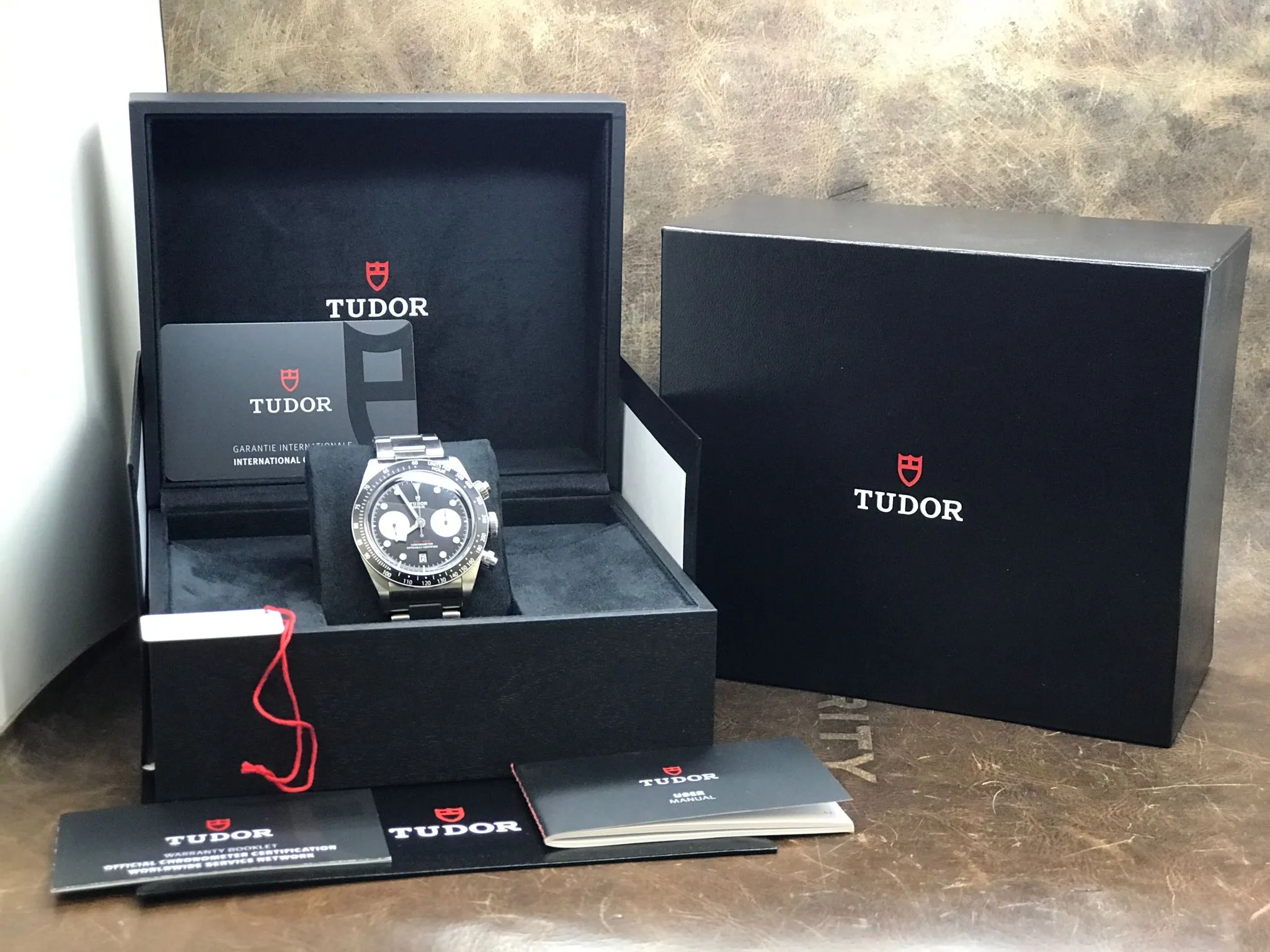 Tudor Black Bay Chrono 79360N Black Panda Dial Automatic Men's Watch