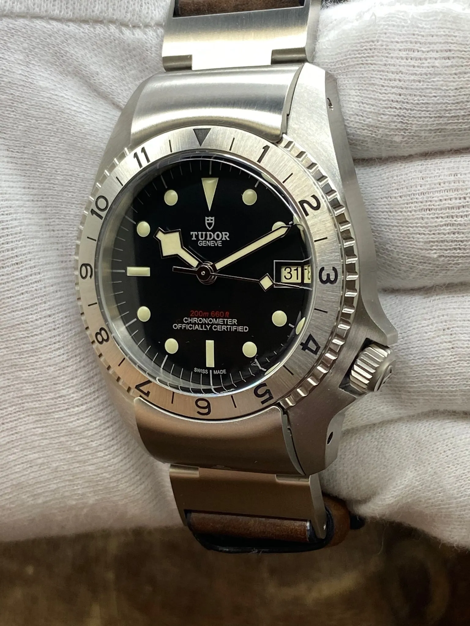 Tudor BLACK BAY P01 70150 Black Dial Automatic Men's Watch