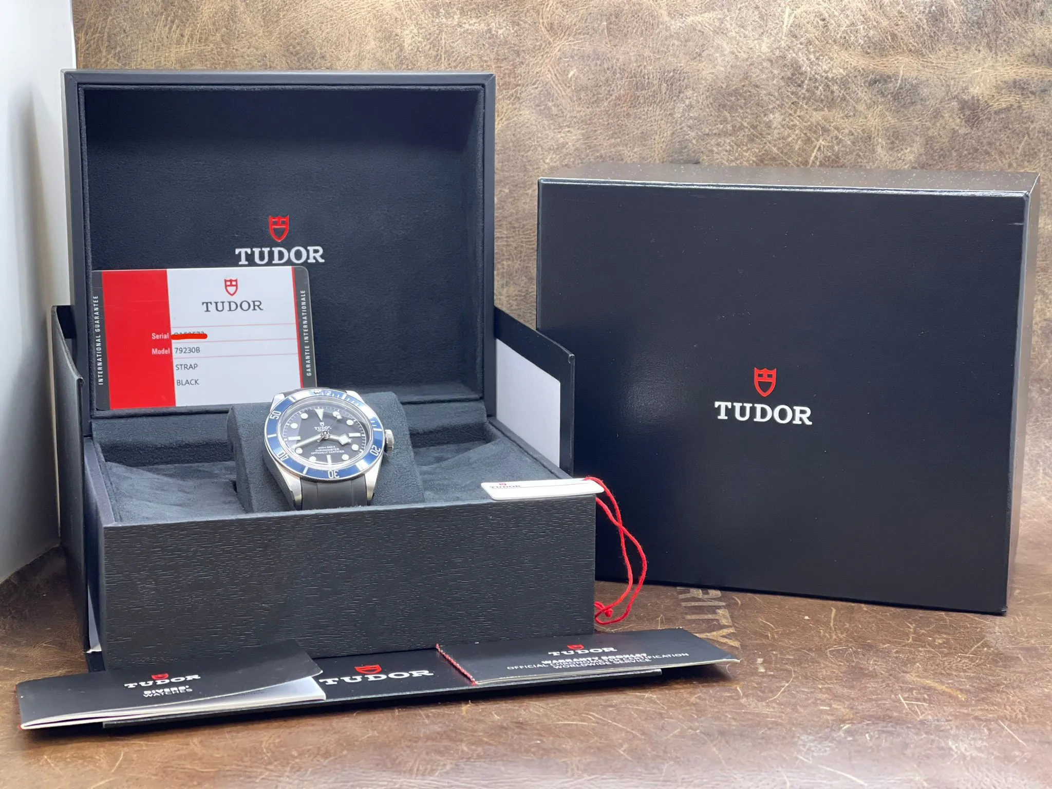 Tudor Heritage Black Bay Blue 79230B Black Dial Automatic Men's Watch
