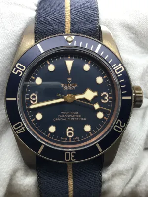 Tudor Heritage Black Bay Bucherer 79250BB Blue Dial Automatic Men's Watch