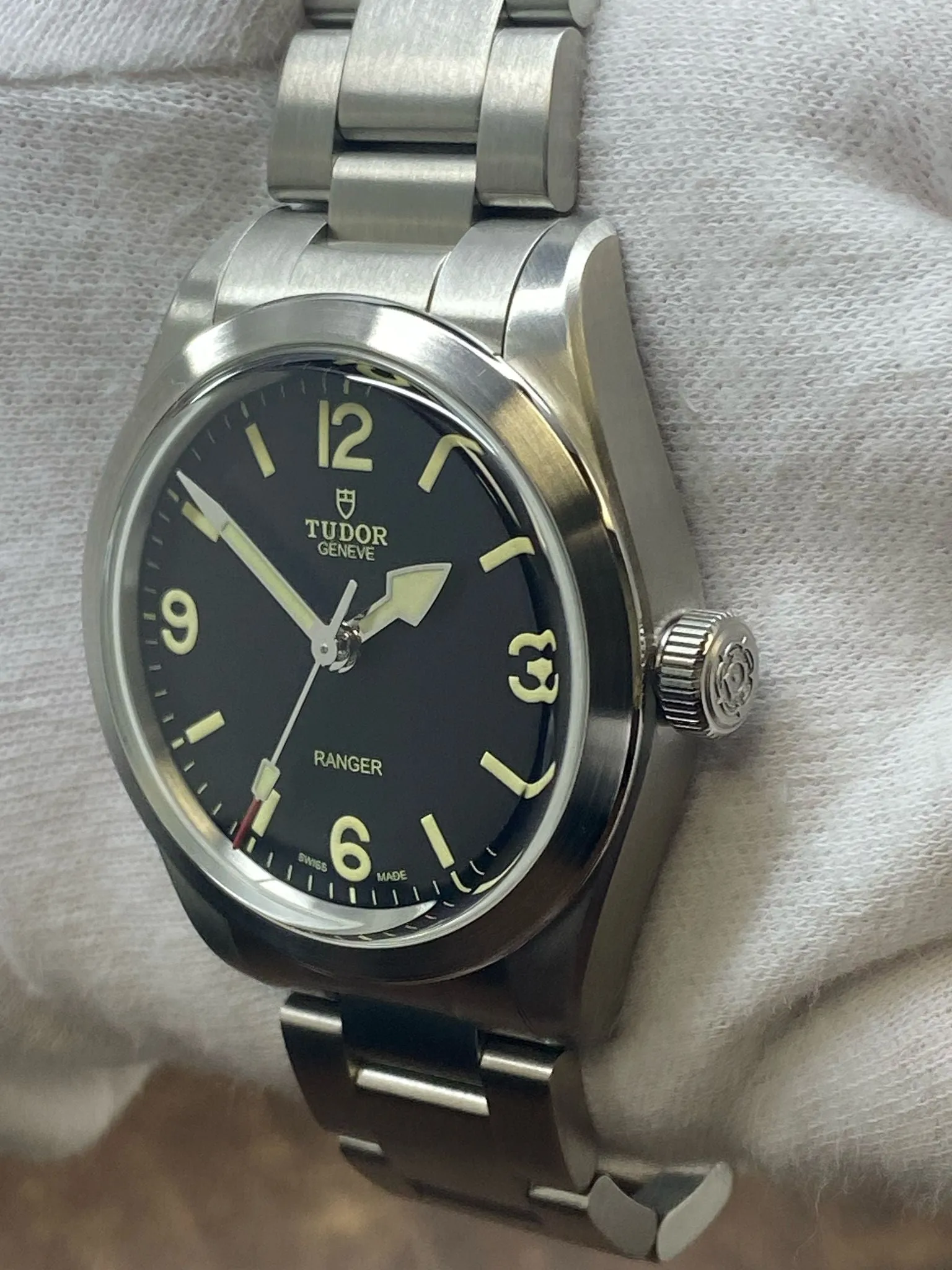 Tudor Ranger 39mm B&P 79950 Black Dial Automatic Men's Watch