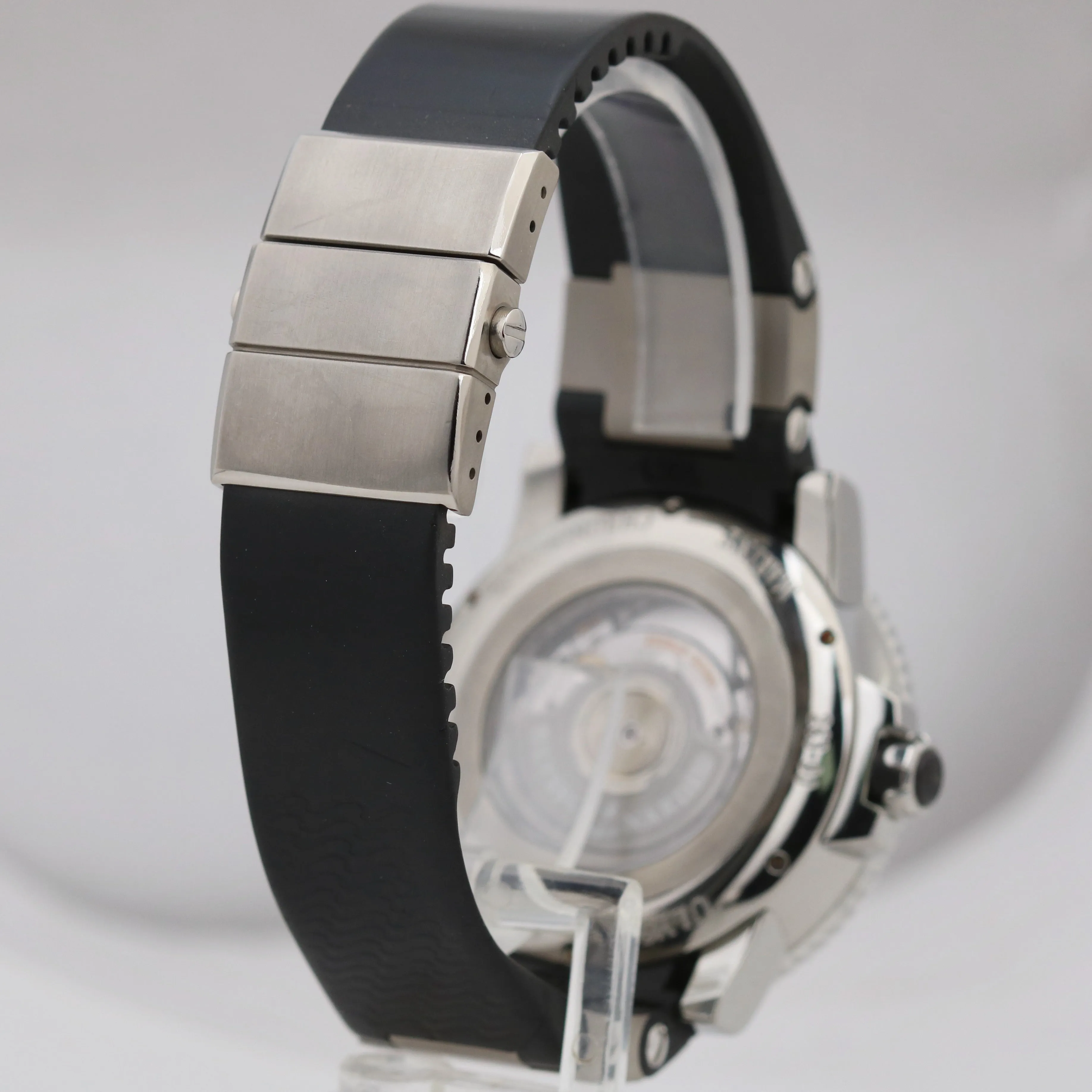 Ulysse Nardin Maxi Marine Diver 45mm TITANIUM Black Wave Orange 263-90 Watch