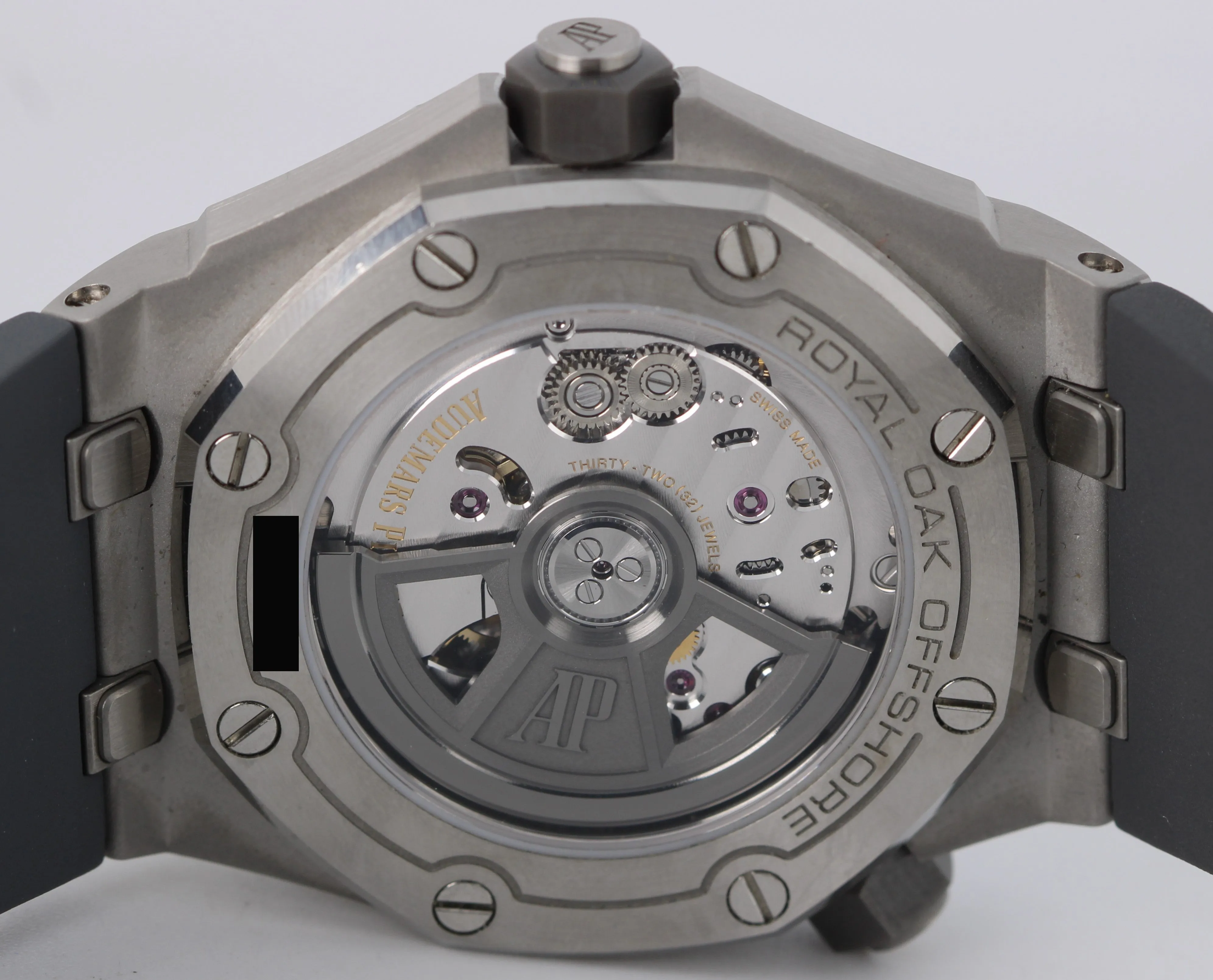 UNPOL. Audemars Piguet Royal Oak Offshore Steel Gray 42mm 15720ST Rubber Watch
