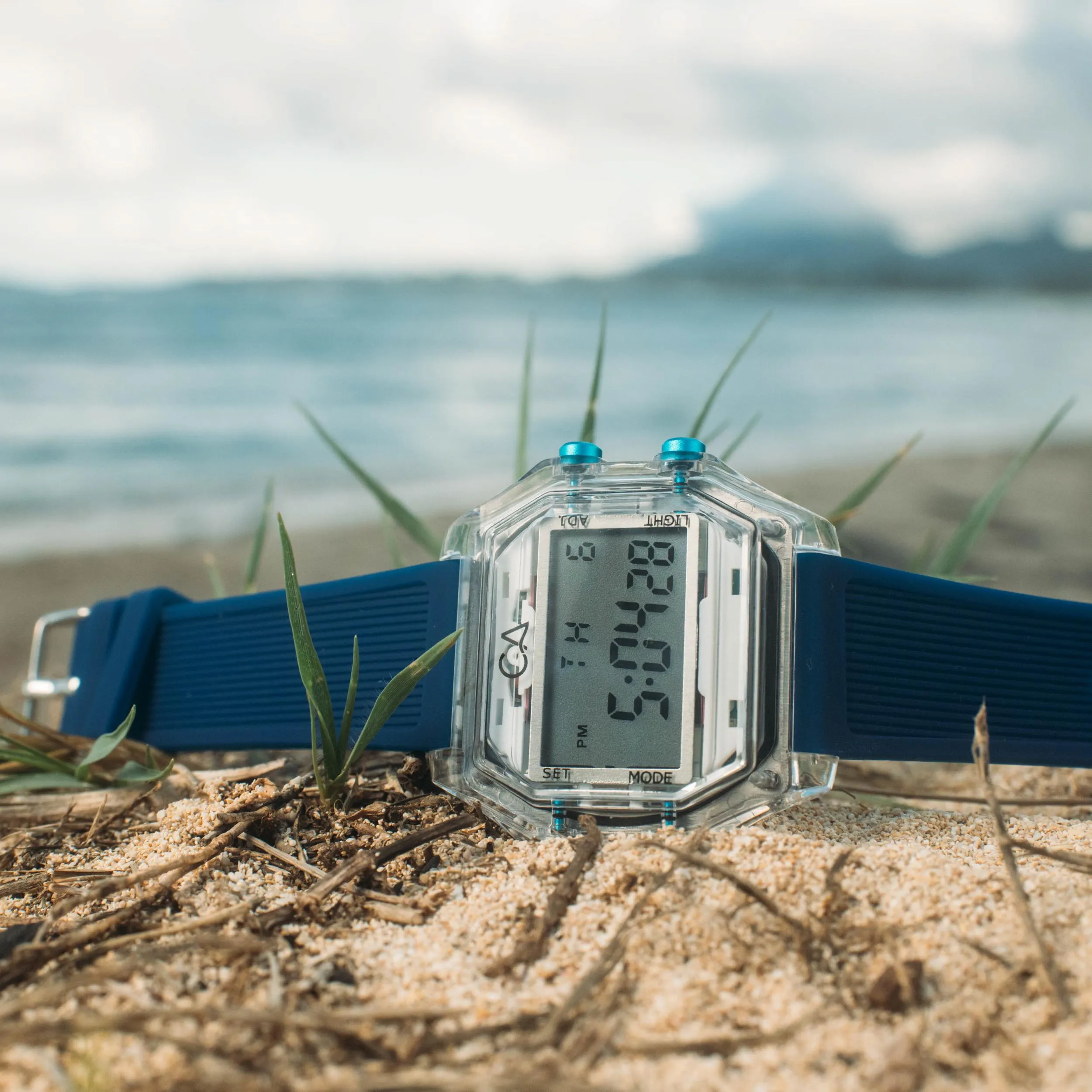 Venice Beach Digital Clear White Navy