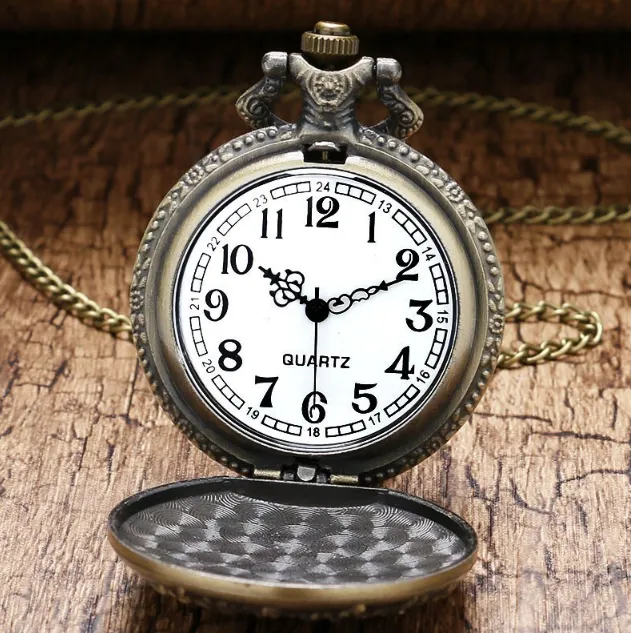 Vintage Bronze Police Pocket Watch