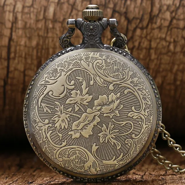 Vintage Bronze Police Pocket Watch