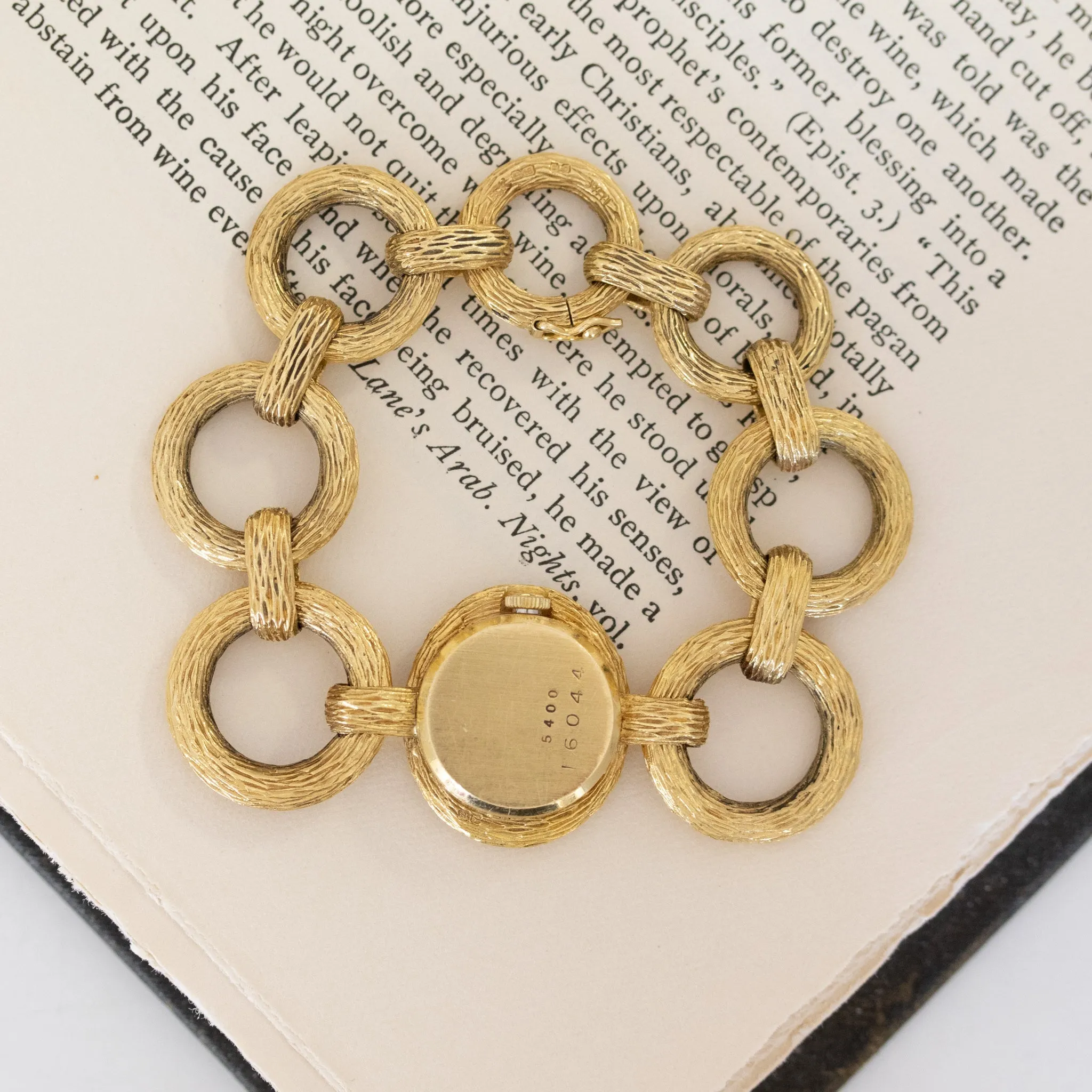 Vintage Chain Link Watch by Bueche Girod
