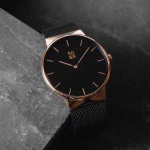 WATCHES V1 - Minimal RoseGold & Black
