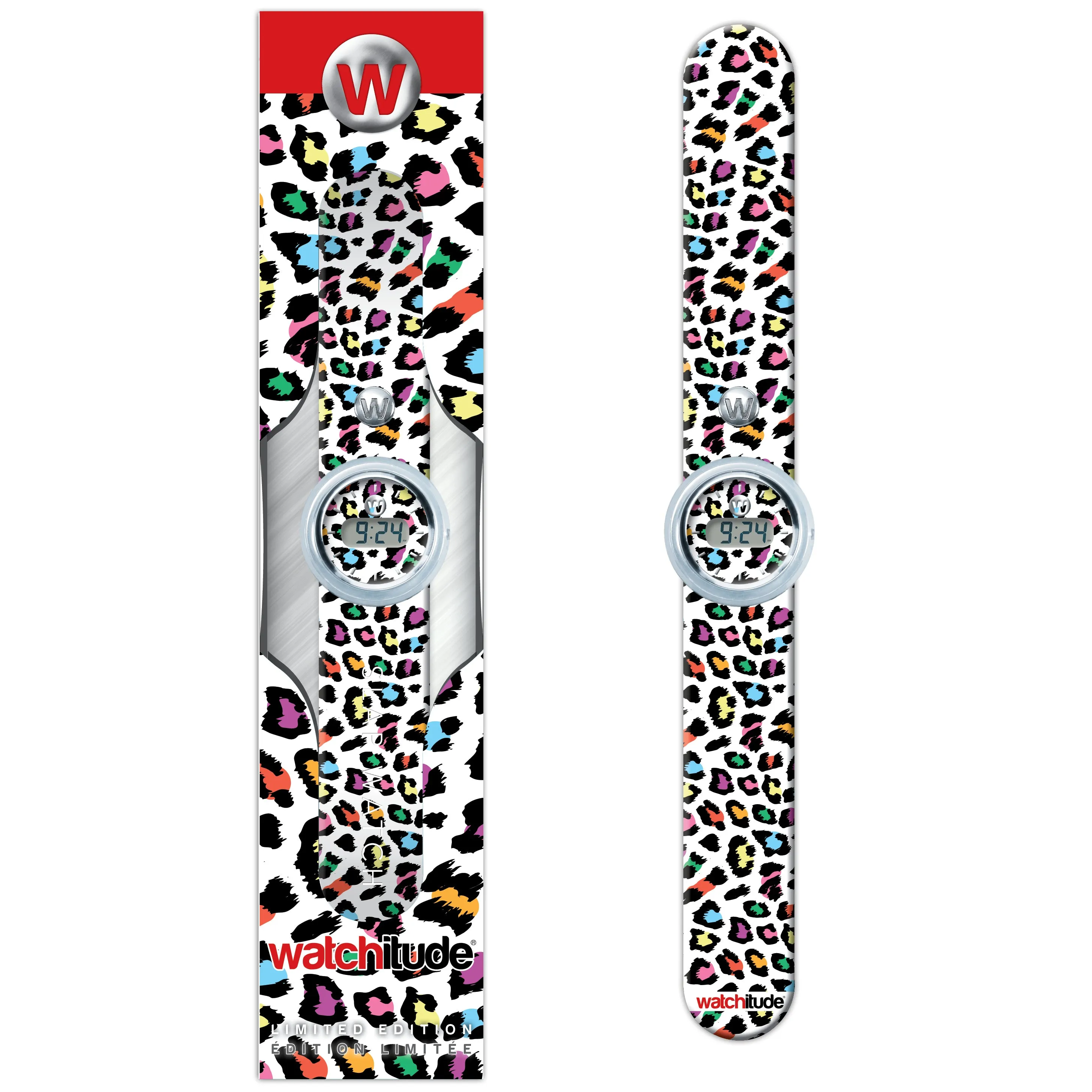 Watchitude Leopard Camo Digital Slap Watch