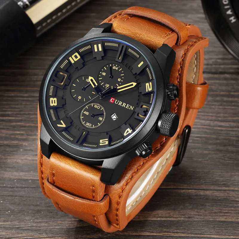 Waterproof Quartz Wristwatch
