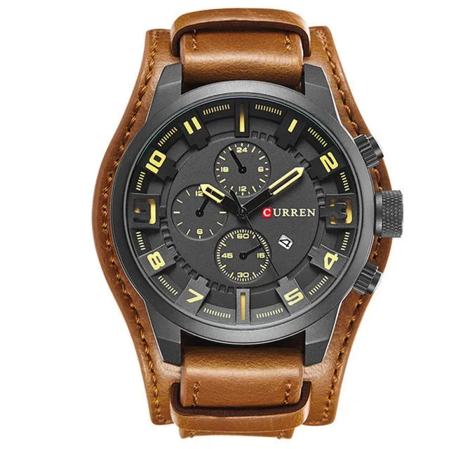 Waterproof Quartz Wristwatch