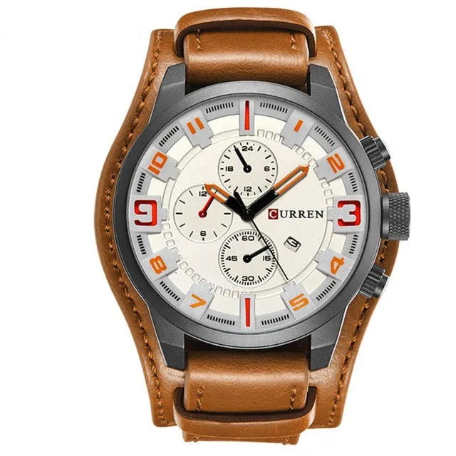 Waterproof Quartz Wristwatch