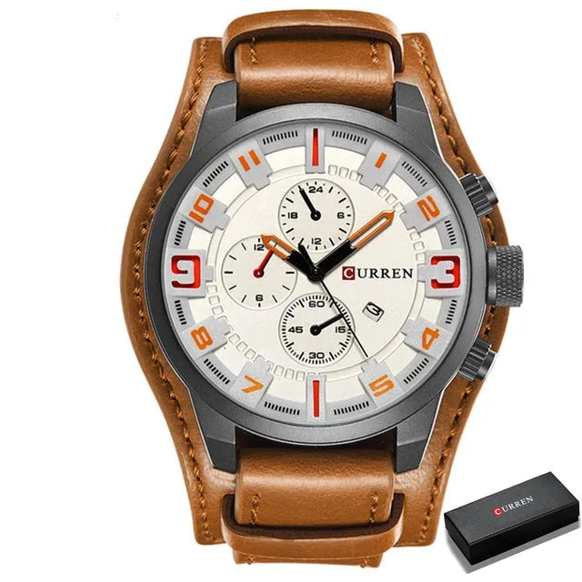 Waterproof Quartz Wristwatch