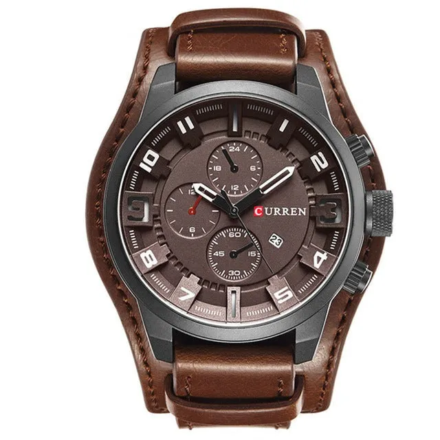Waterproof Quartz Wristwatch
