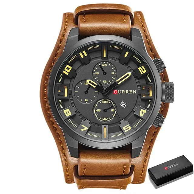 Waterproof Quartz Wristwatch