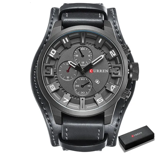 Waterproof Quartz Wristwatch