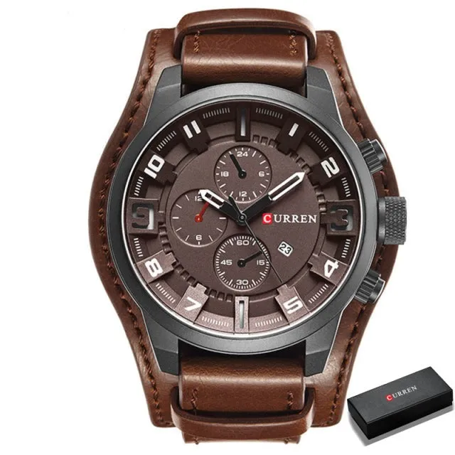 Waterproof Quartz Wristwatch