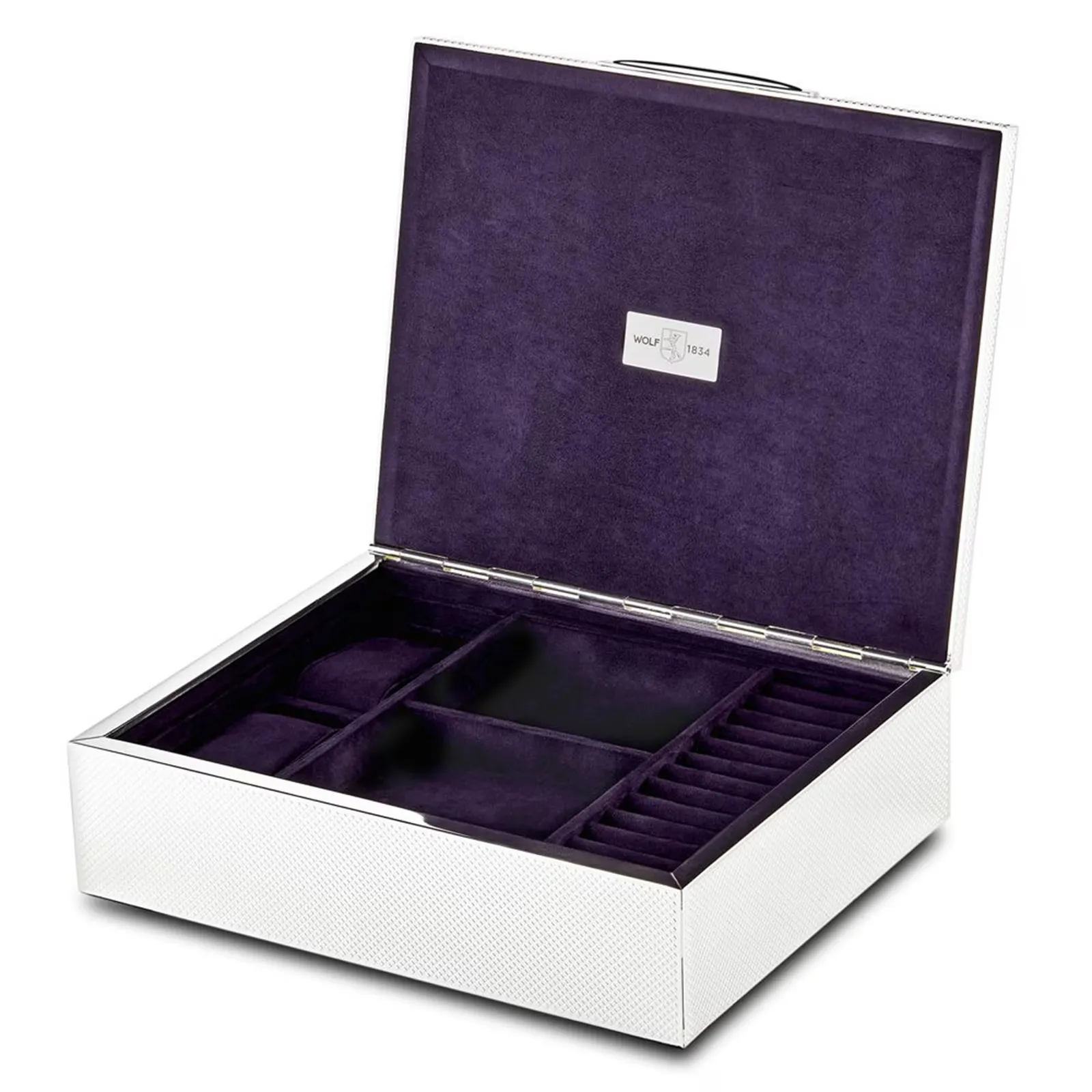 Wolf - Silver Multi-Purpose Legacy Box | 190001