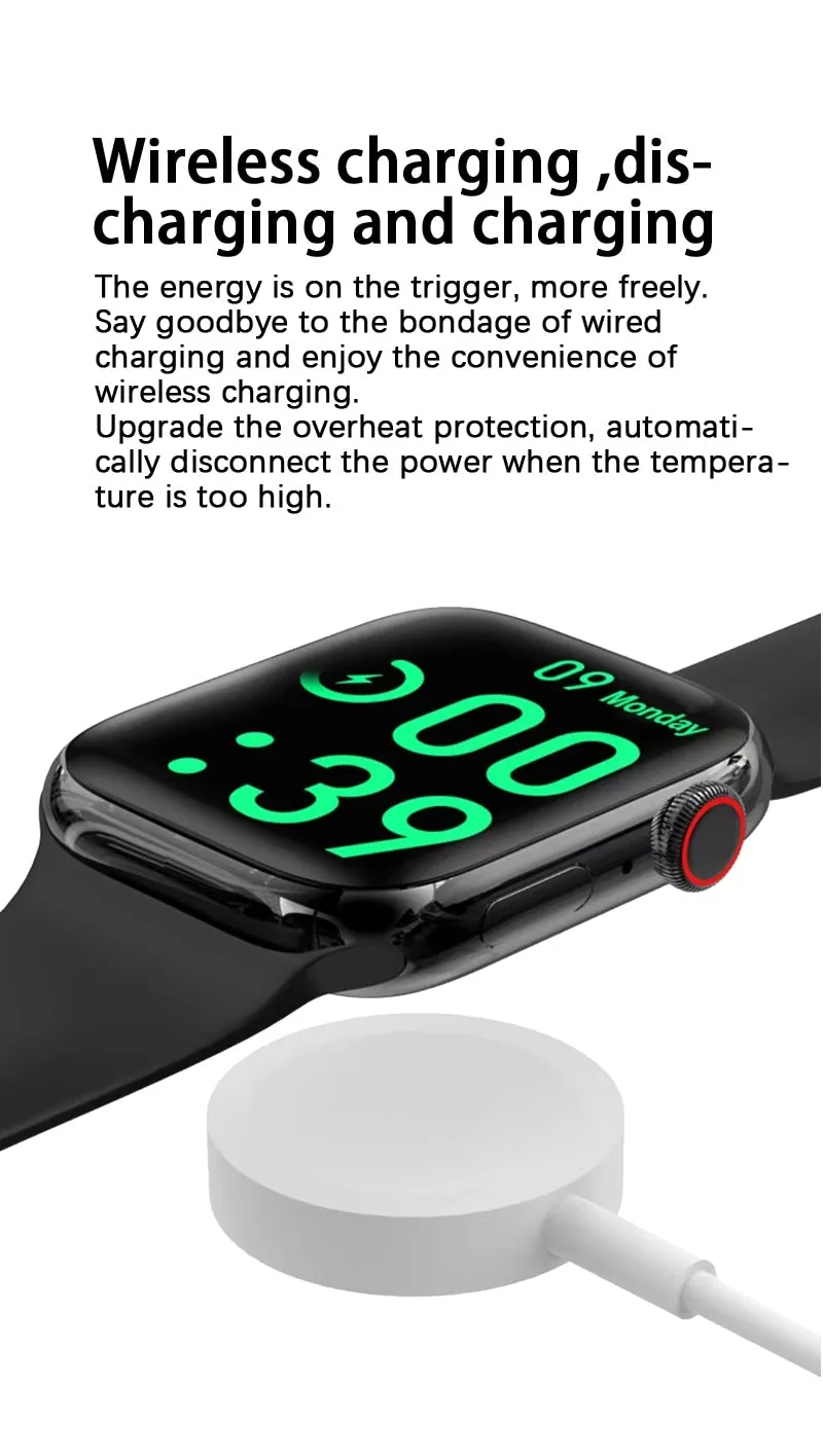 Xiaomi Series 8 New Smart Watch Bluetooth Call Men Sports Fintess SmartBand Custom Dial Smartwatch For For Apple Watch Men Women