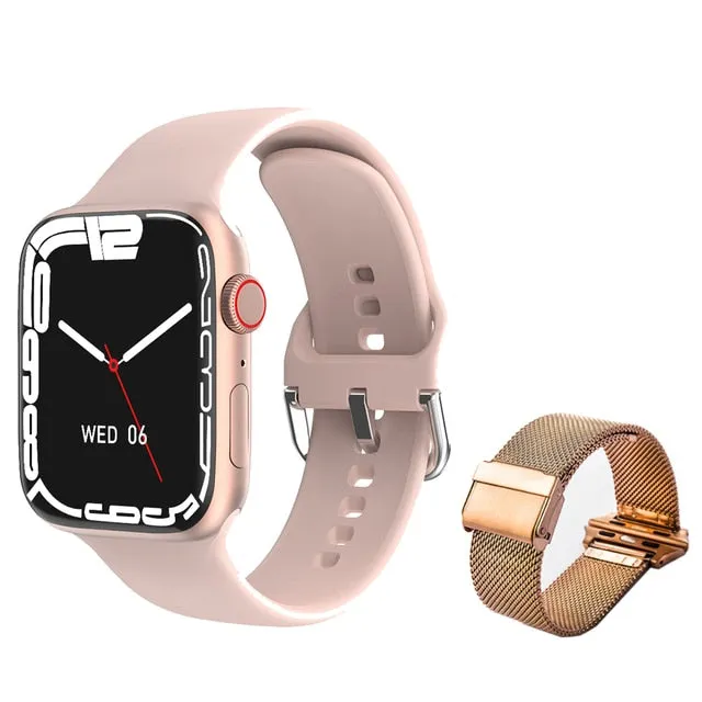 Xiaomi Series 8 New Smart Watch Bluetooth Call Men Sports Fintess SmartBand Custom Dial Smartwatch For For Apple Watch Men Women
