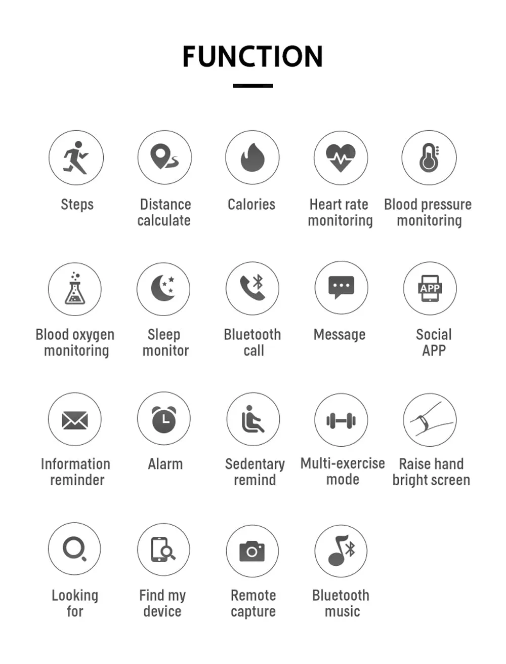 Y13S Smart Watch (incl. Health & Fitness Tracking)
