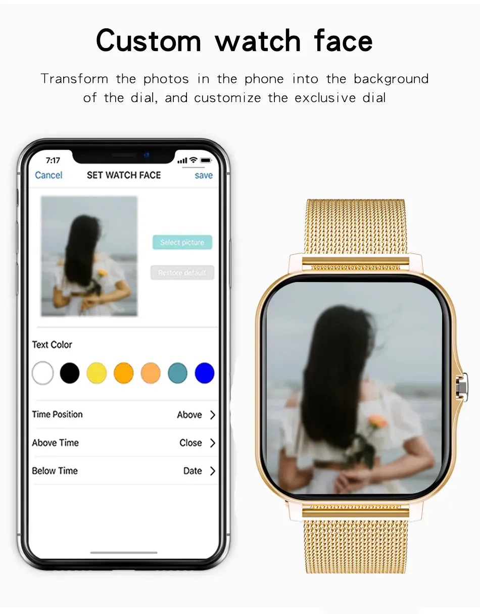 Y13S Smart Watch (incl. Health & Fitness Tracking)