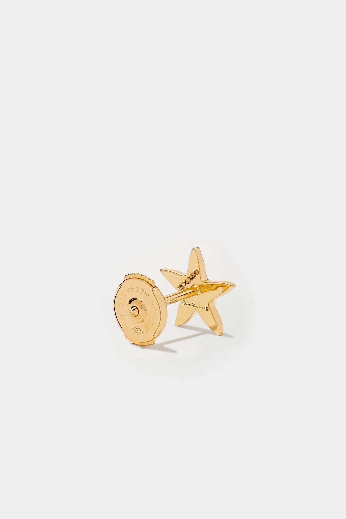 YVONNE LÉON | SAPPHIRE STARFISH EARRINGS