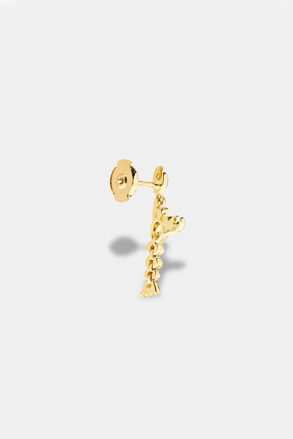 YVONNE LÉON | SINGLE DIAMOND LOBSTER EARRING