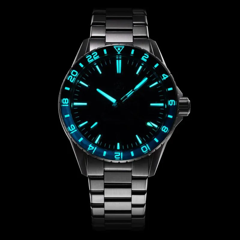 Zelos Spearfish GMT - Aventurine Limited&nbsp;Edition (Swiss&nbsp;Mvmt)