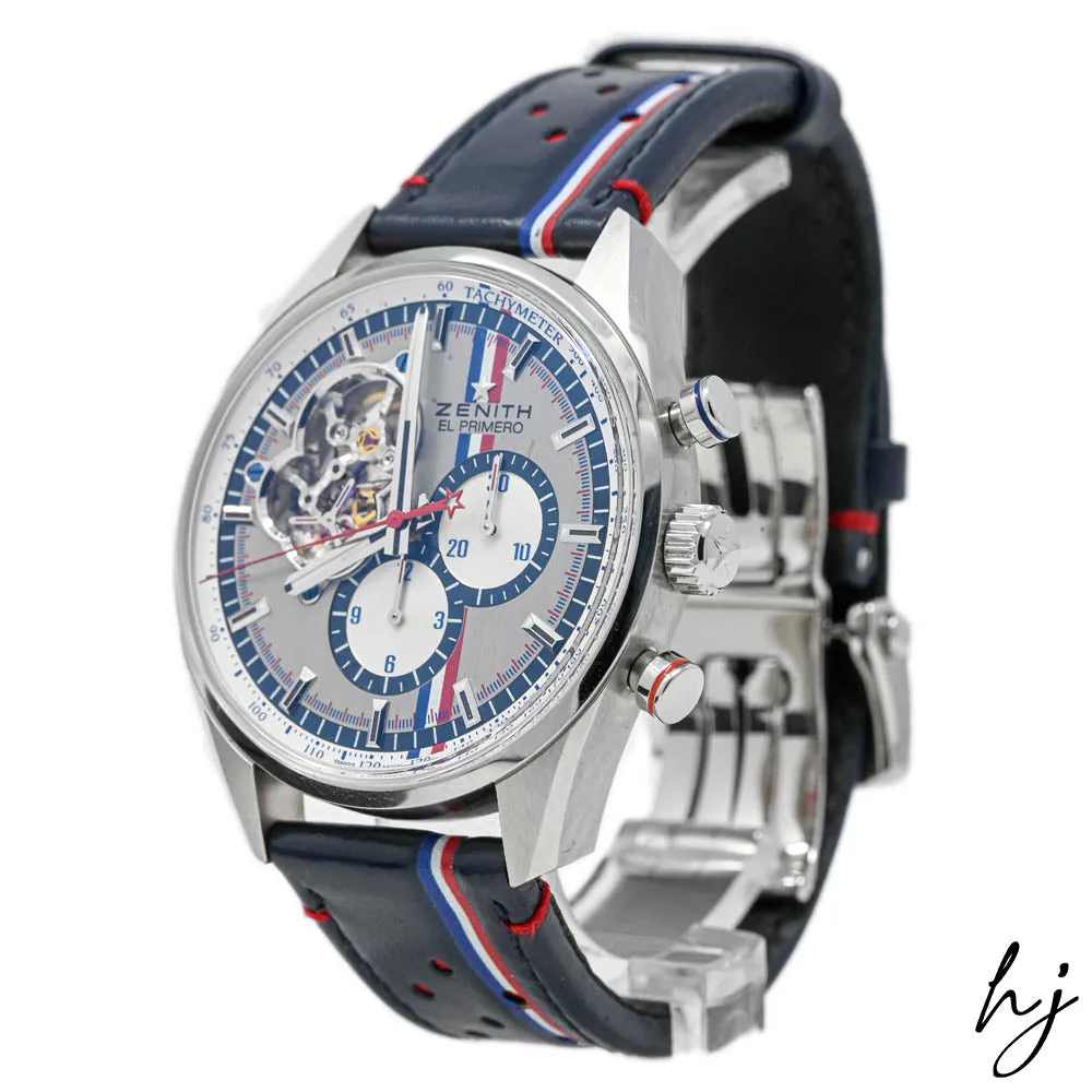 Zenith Men's Limited Edition "El Primero Chronomaster 1969 Tour Auto" Stainless Steel 42mm Silver Chronograph Dial Watch Reference #: 03.2044.4061/01.C746