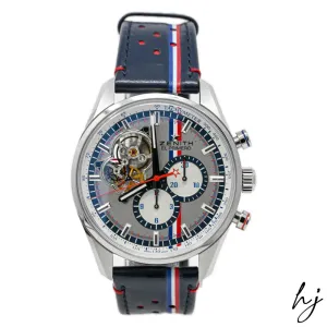 Zenith Men's Limited Edition "El Primero Chronomaster 1969 Tour Auto" Stainless Steel 42mm Silver Chronograph Dial Watch Reference #: 03.2044.4061/01.C746